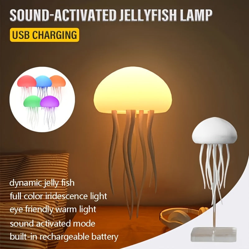 Modern Jellyfish LED Table Lamp