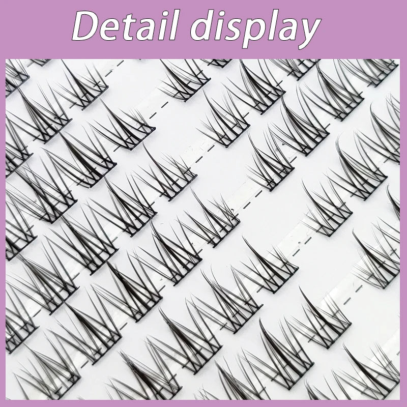 120Pcs Large Capacity Sunflower False Eyelash Personal Eyelash