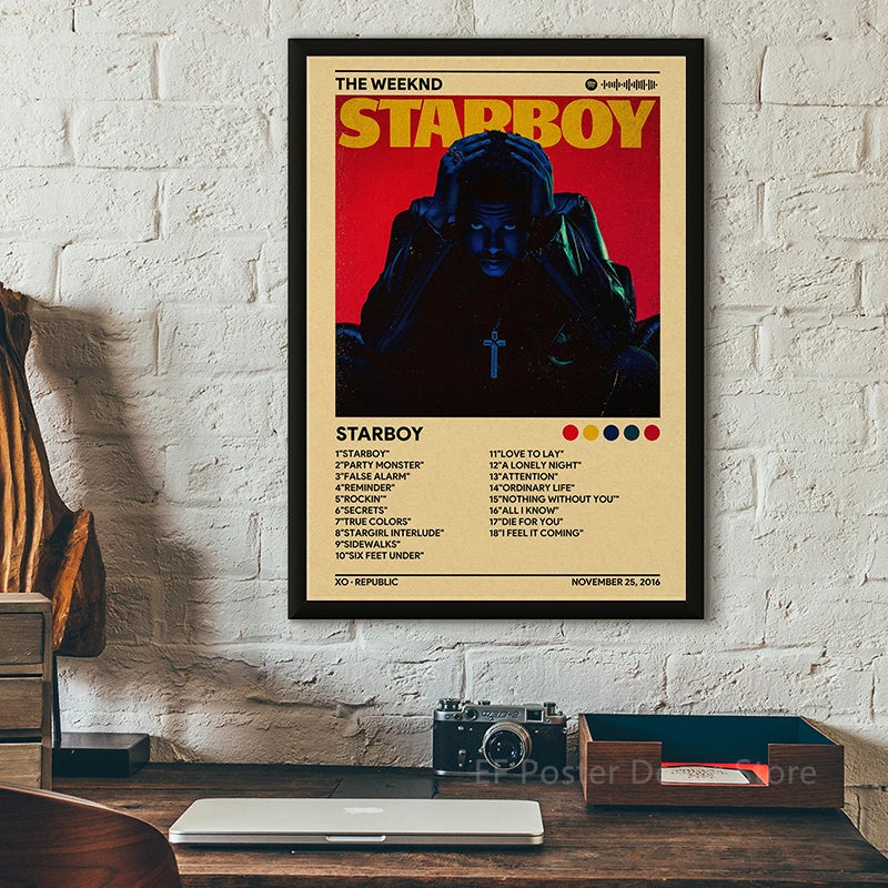 Singer Album Cover Poster