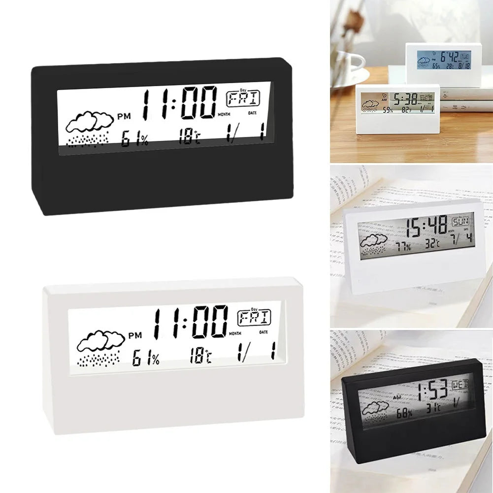 Thermo-Hygrometer Clock