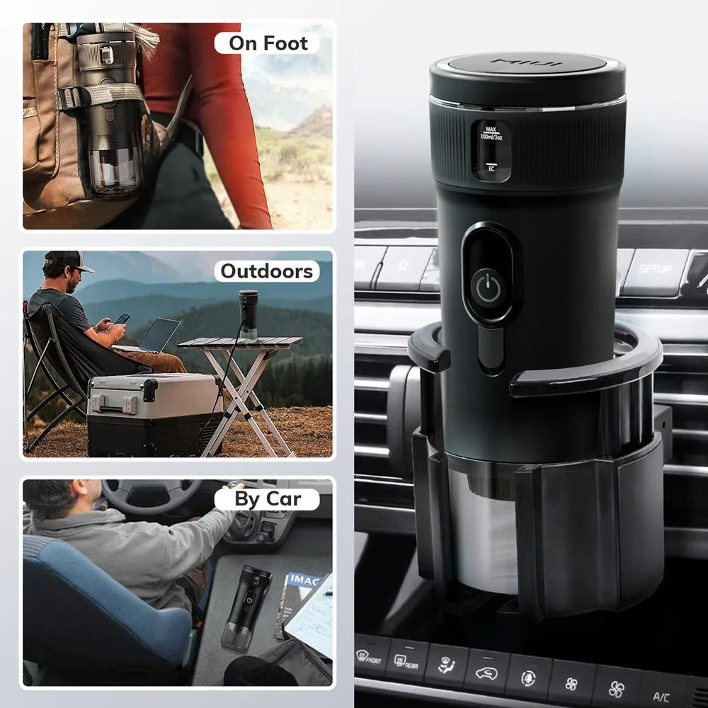 Portable Coffee Maker MIUI Small Espresso Machine