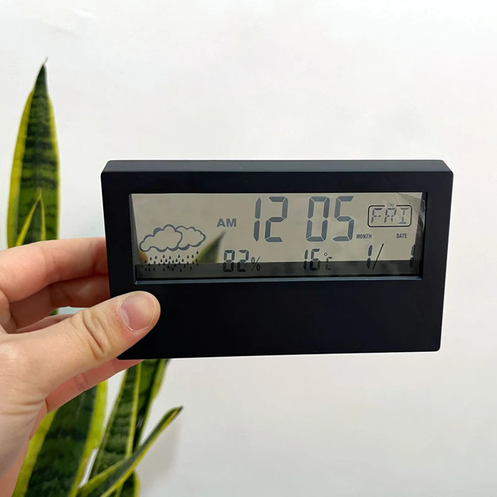 Thermo-Hygrometer Clock