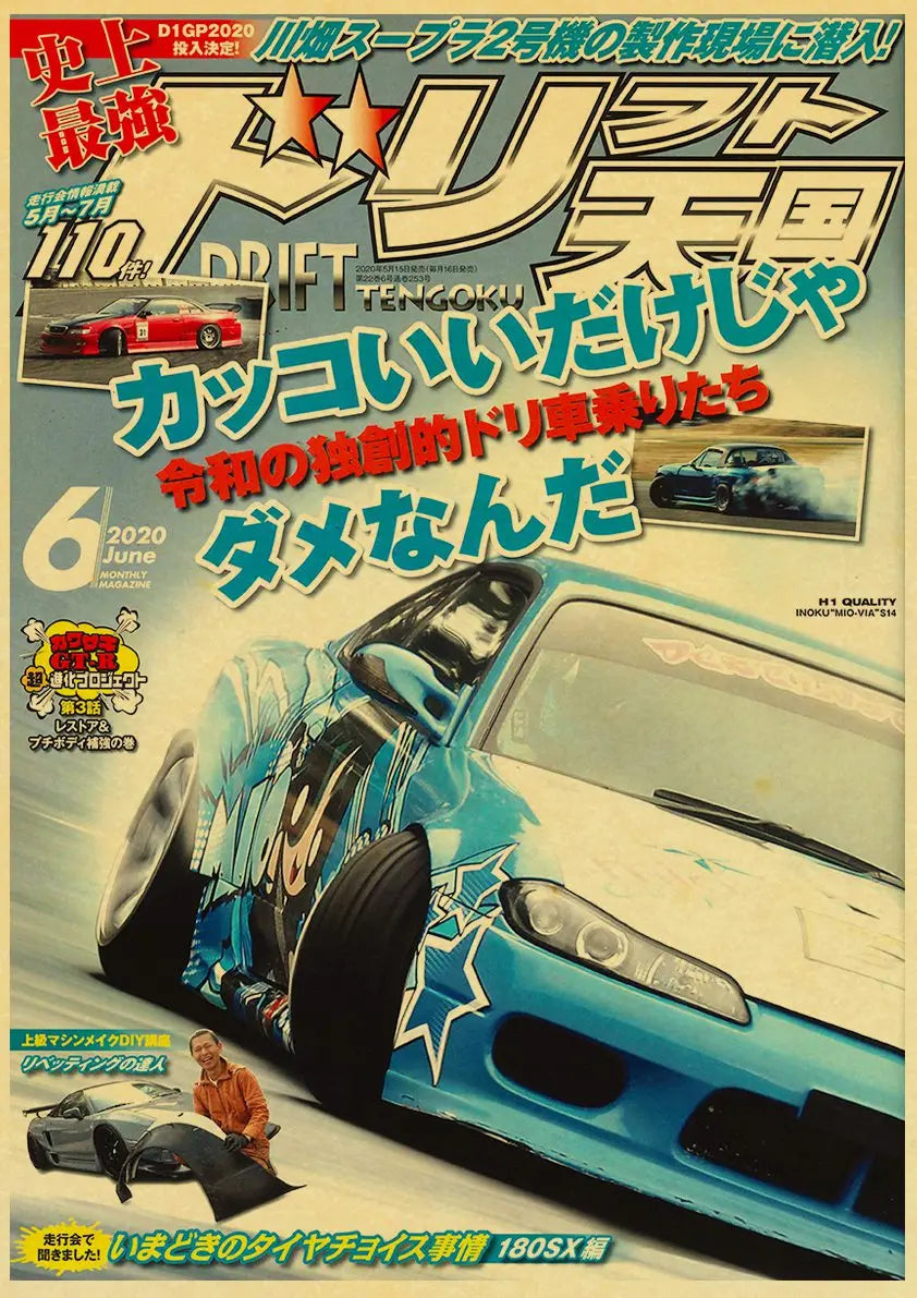 JDM Car Japan 90s Poster Wall