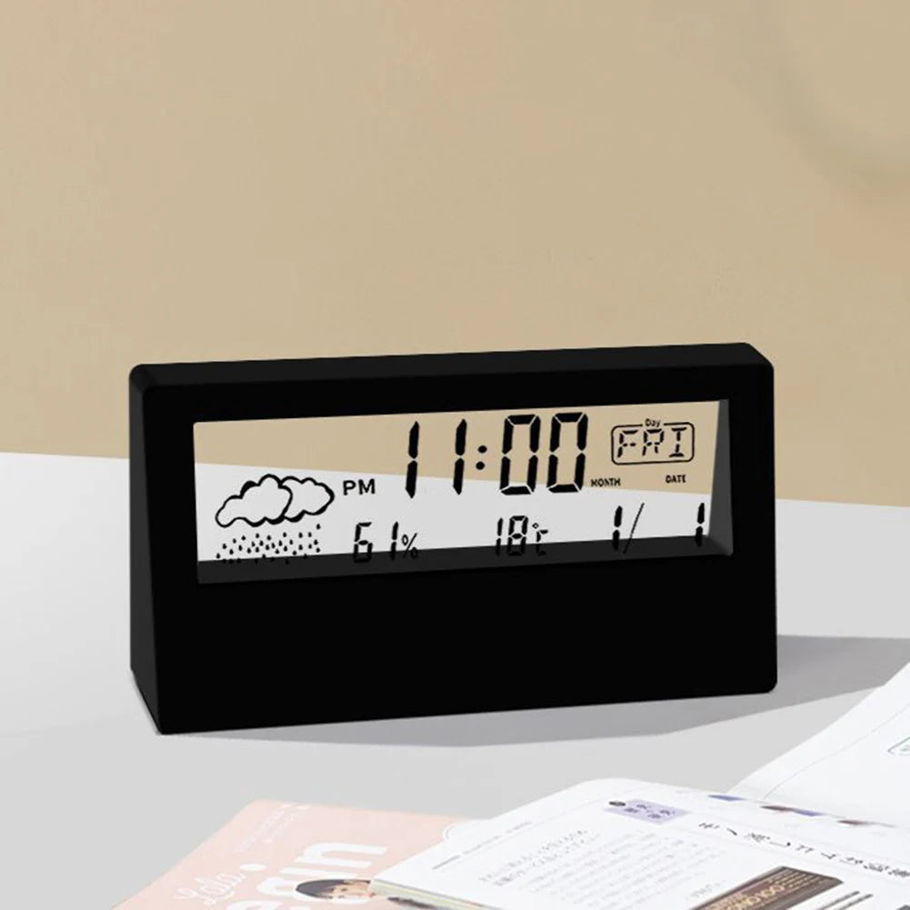 Thermo-Hygrometer Clock