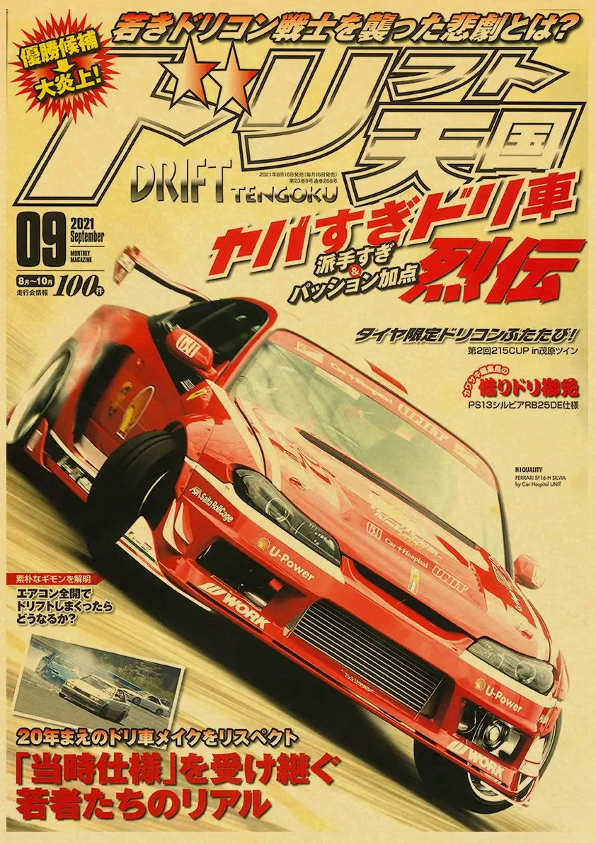 JDM Car Japan 90s Poster Wall