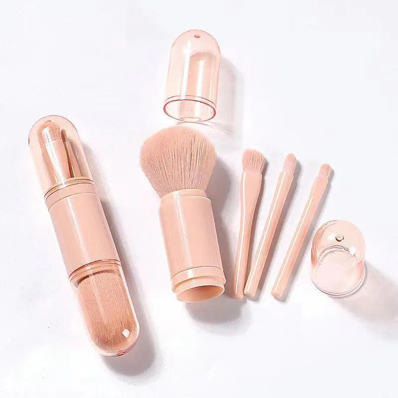 4 in 1 Mini Cute Makeup Brush Set