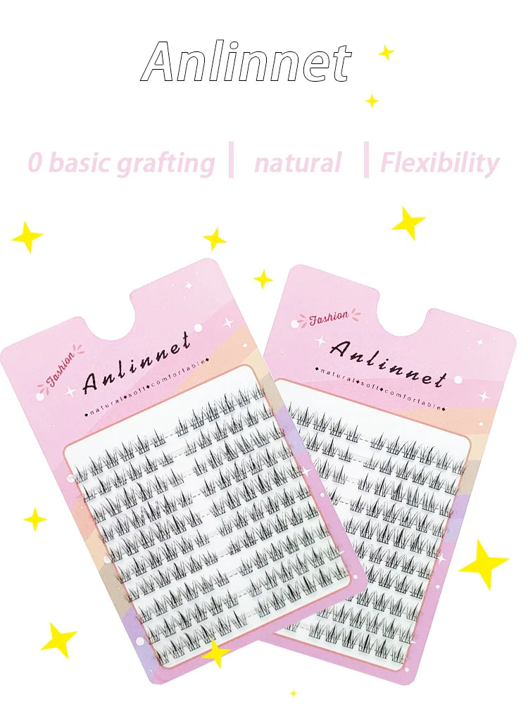 120Pcs Large Capacity Sunflower False Eyelash Personal Eyelash