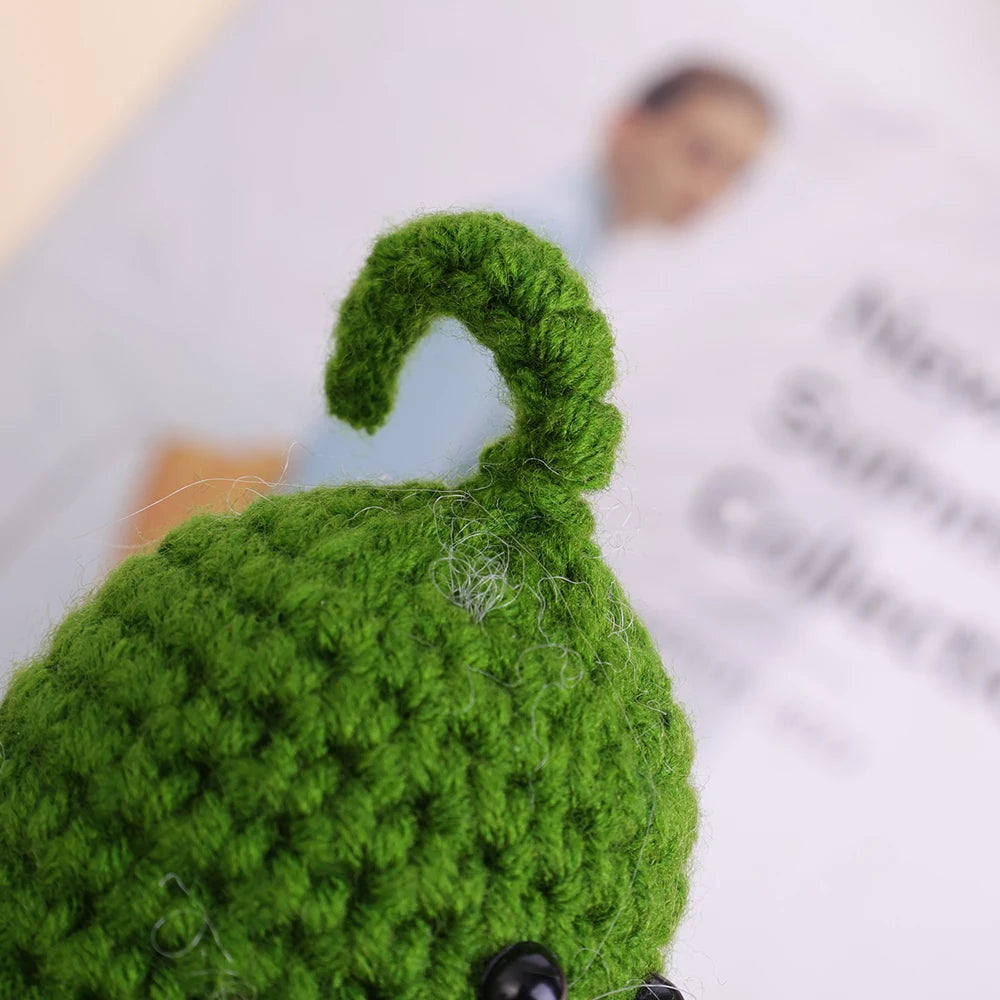 Handmade Emotional Support Pickle Crochet