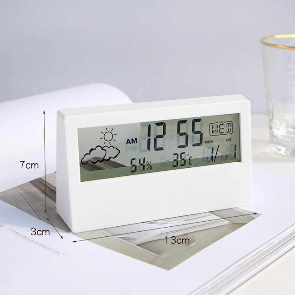 Thermo-Hygrometer Clock